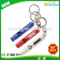 Winho Anodized Aluminum Safety Whistle Keychain